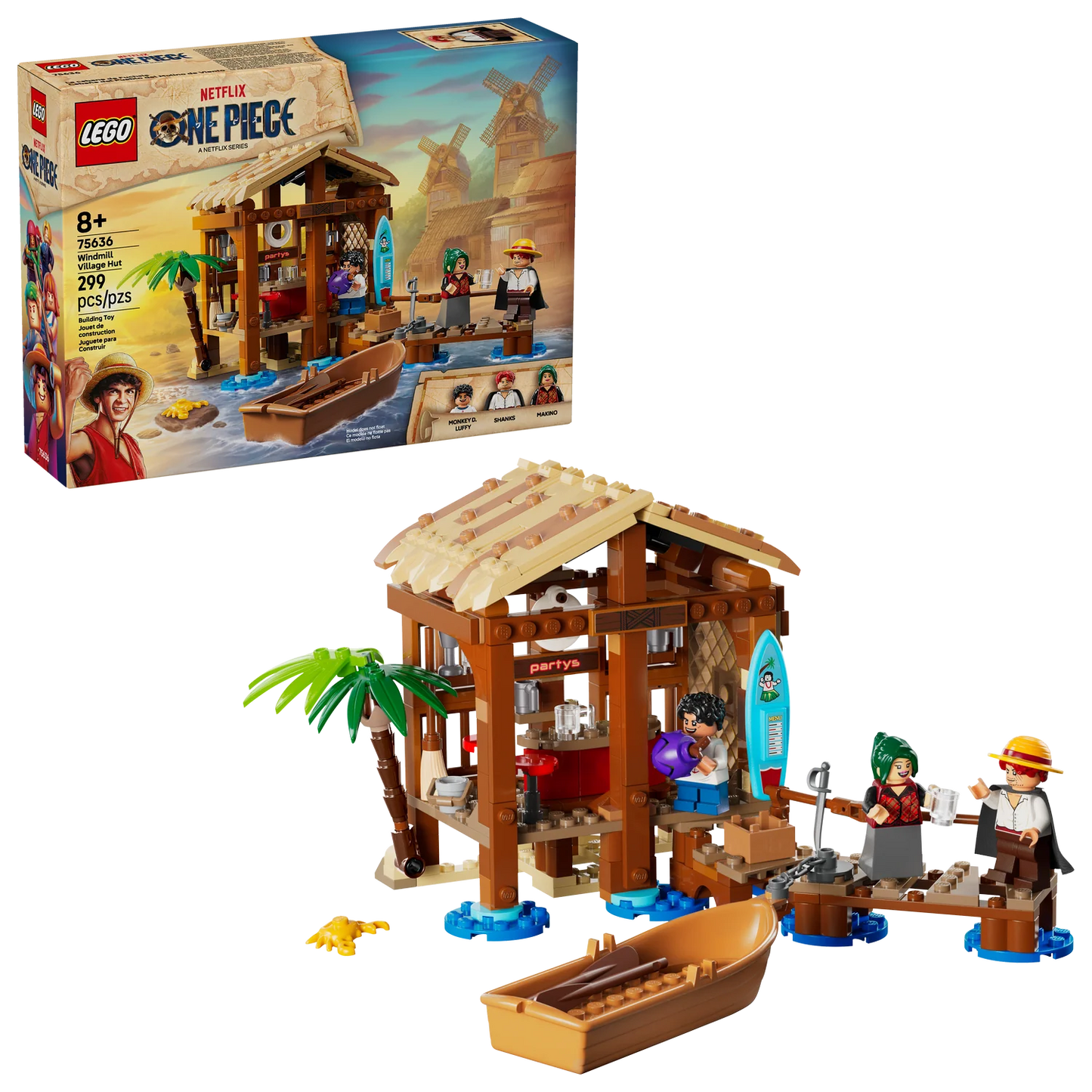 Lego One Piece 75636 Windmill Village Hut