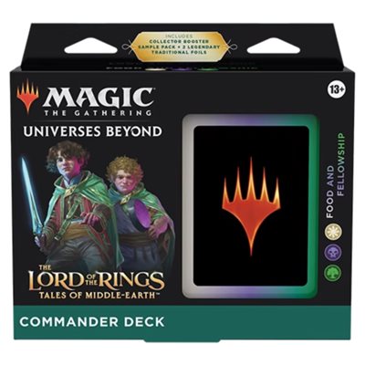 MTG Lord Of The Rings Commander Deck - Food And Fellowship