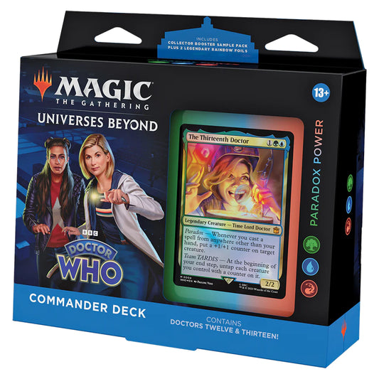 MTG Universes Beyond Doctor Who Commander Deck - Paradox Power