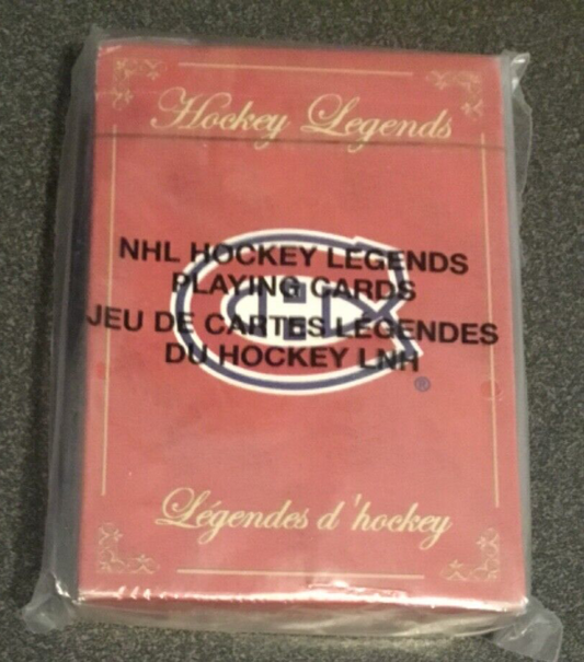 NHL Playing Cards - Hockey Legends Canadiens