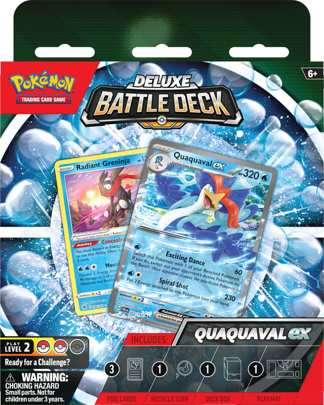 Pokemon Deluxe Battle Decks - Quaquaval EX