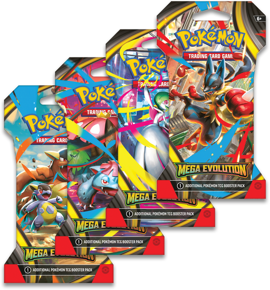 Pokemon Mega Evolution 01 Sleeved Packs