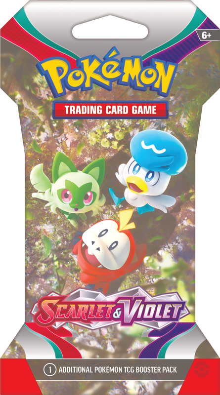 Pokemon Scarlet & Violet 1 Sleeved Packs