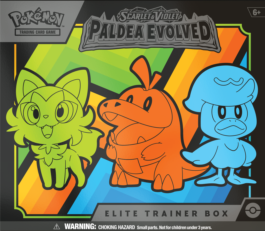 Pokemon Scarlet & Violet 2 Paldea Evolved Elite Trainer Box