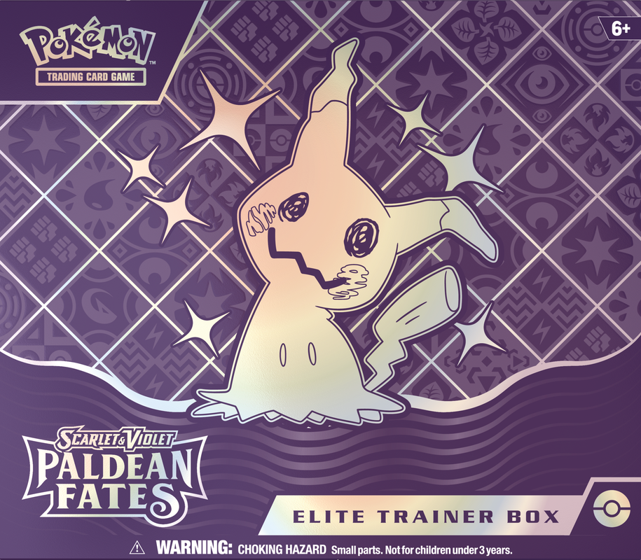 PokemonScarlet & Violet 4.5 Paldean Fates Elite Trainer Box