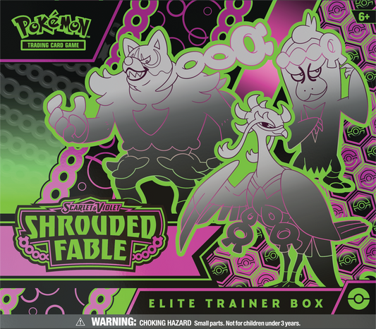 Pokemon Scarlet & Violet 6.5 Shrouded Fable Elite Trainer