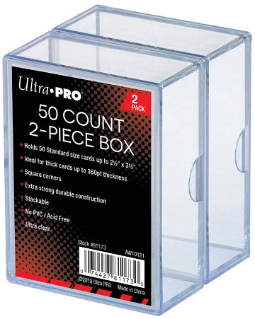 Ultra-Pro 2-Piece Box 050ct