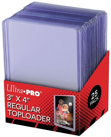 Ultra-Pro Regular Top Loaders 3X4 25CT