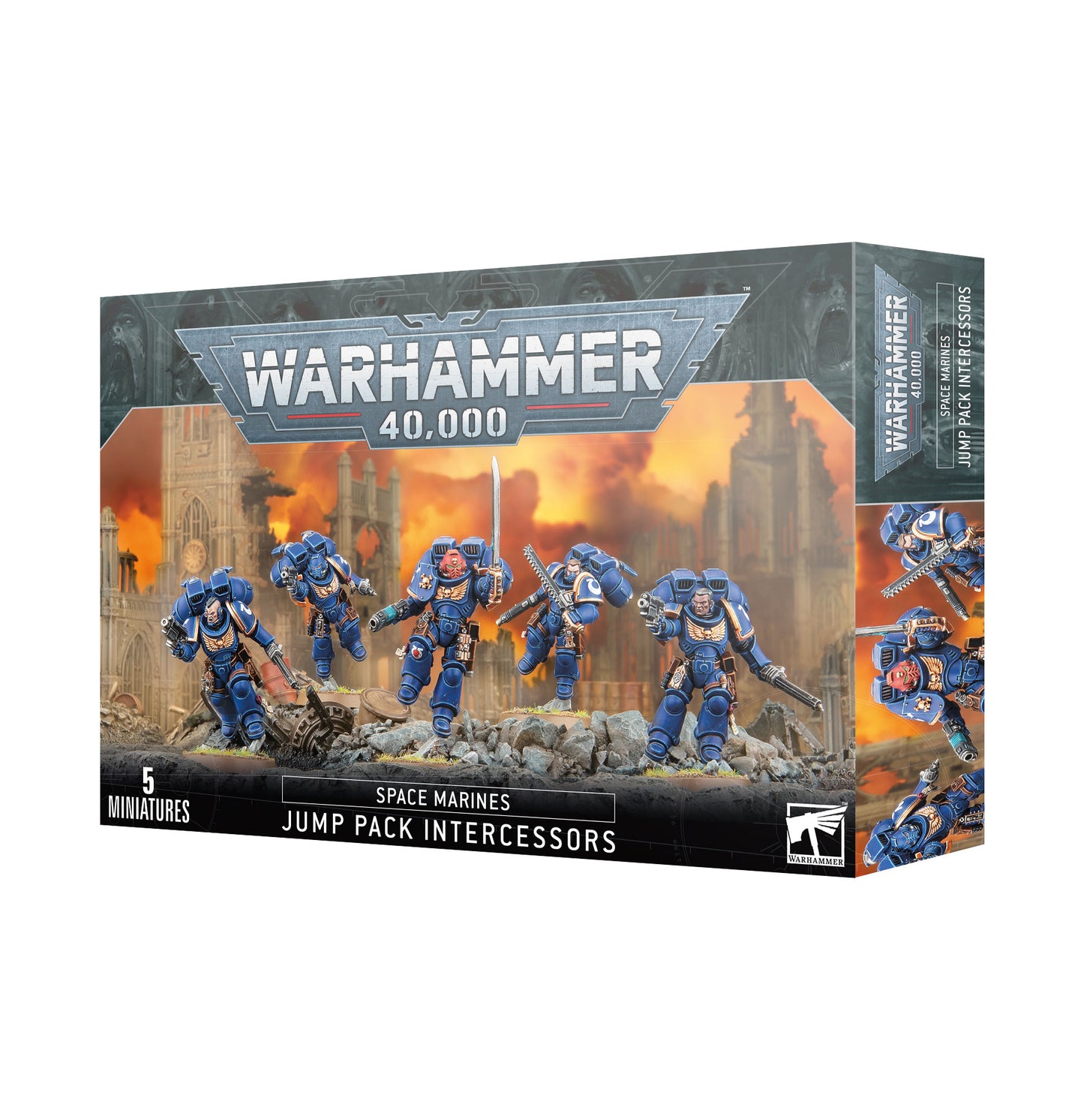 Warhammer 40,000 - Space Marines Jump Pack Intercessors