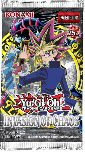 Yu-Gi-Oh! 25TH Invasion Of Chaos Booster Packs
