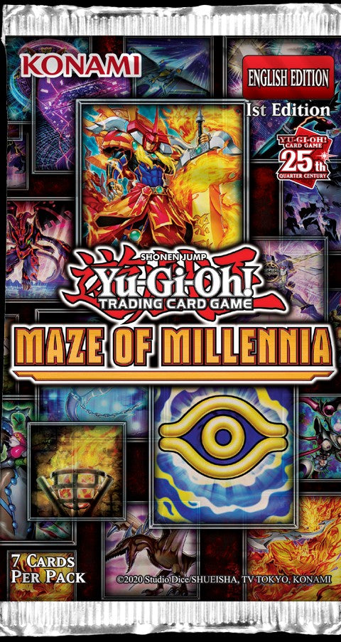 Yu-Gi-Oh! Maze Of Millennia Booster Packs