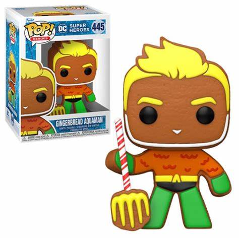 0445 Gingerbread Aquaman Pop
