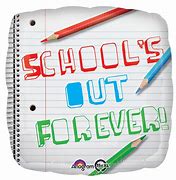 Balloon Foil 18 Inch School's Out Forever