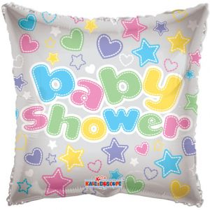 Balloon Foil 18 Inch Baby Shower Square