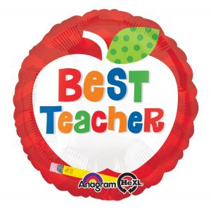 Balloon Foil 18 Inch Best Teacher