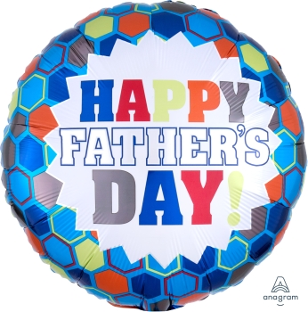 Balloon Foil 18 Inch Happy Father's Day