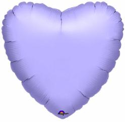 Balloon Foil 19 Inch Heart Pastel Lilac