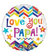 Balloon Foil 18 Inch Love You Papa