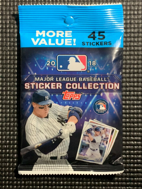 2018 Topps Baseball Sticker Packs - 45