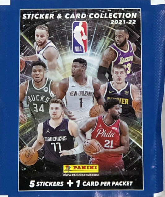 2021-22 Panini Basketball NBA Sticker Packs