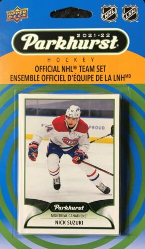 2021-22 Parkhurst Hockey NHL Team Set - Montreal Canadiens
