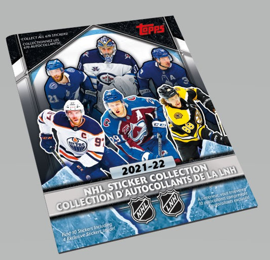 2021-22 Topps Hockey NHL Sticker Album