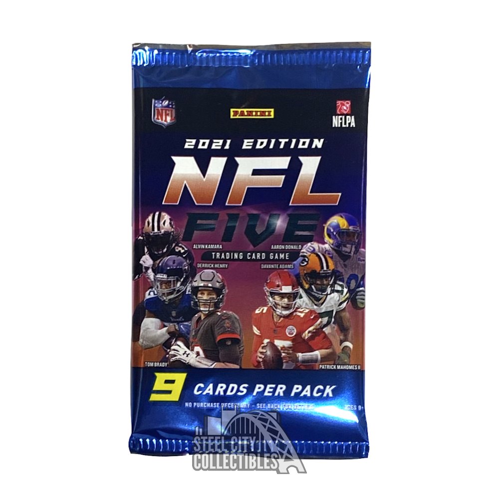 2021 Panini Football NFL Five Booster Pack