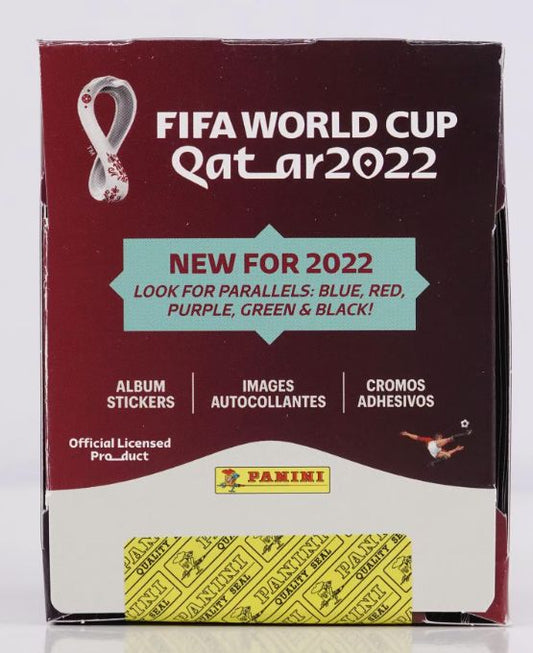 2022 Panini World Cup Soccer Sticker Box