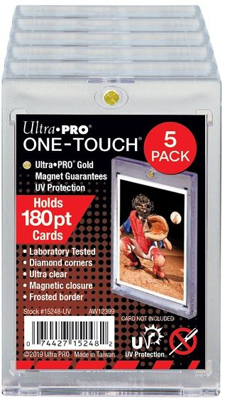 Ultra-Pro 3X5 One-Touch UV 180pt (5 Pack)