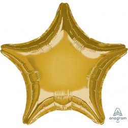 Balloon Foil 19 Inch Star Metallic Gold
