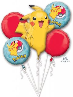Balloon Foil Bouquet Pokemon