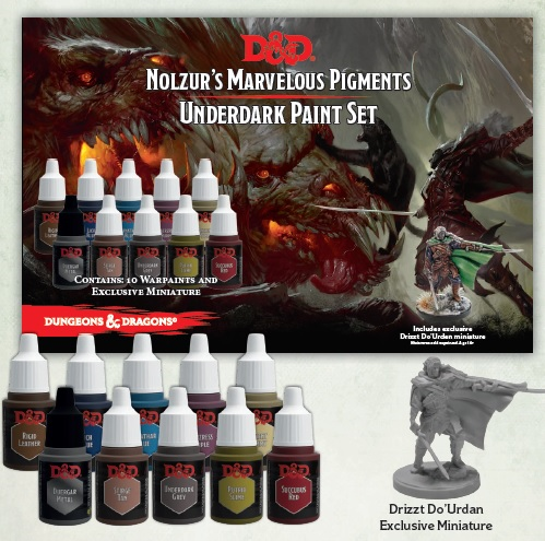 DND Nolzur's Underdark Paint Set