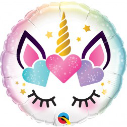 Balloon Foil 18 Inch Unicorn Eyelashes