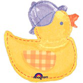 Balloon Foil Super Shape Hugs and Stitches Duck