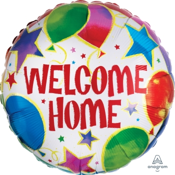 Balloon Foil 18 Inch Welcome Home