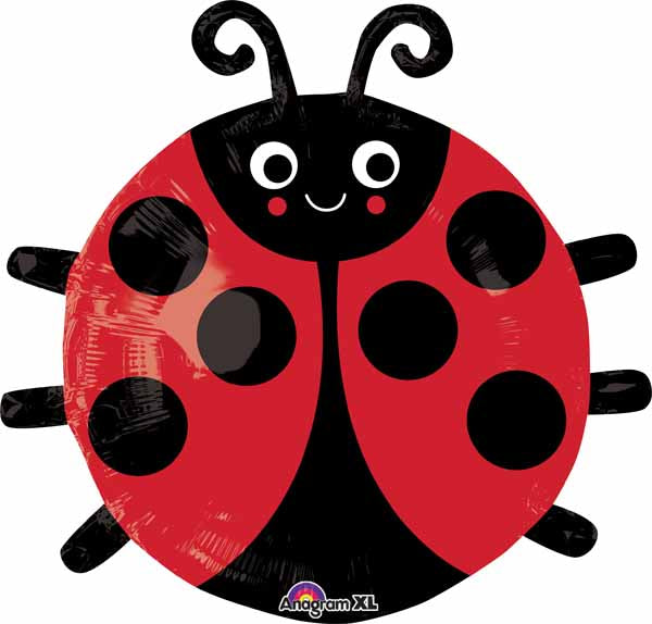 Balloon Foil 18 Inch Ladybug