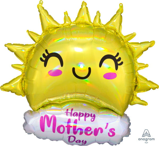Balloon Foil Super Shape Happy Mother's Day Sun