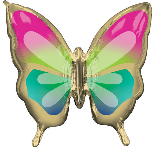 Balloon Foil Super Shape Tropical Butterfly