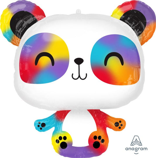 Balloon Foil Super Shape Rainbow Panda