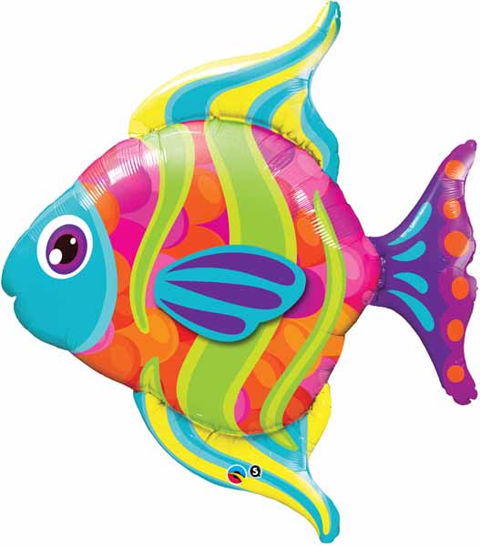 Balloon Foil Super Shape Tropical Fish