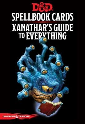 DND Spellbook Cards Xanathars Guide