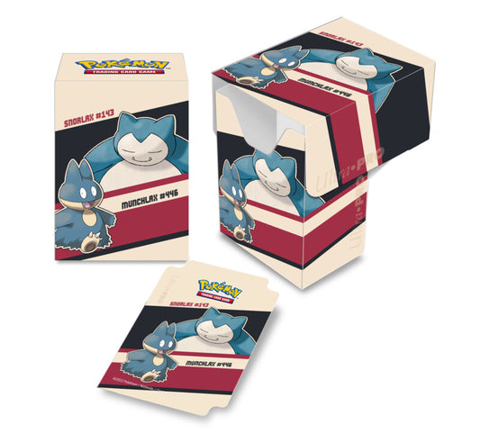 Deck Box Pokemon Snorlax/Munchlax