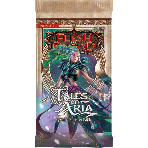 Flesh And Blood Tales Of Aria Booster Packs Unlimited Edition