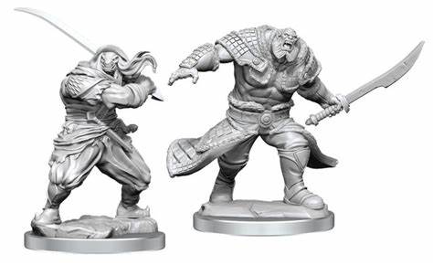 MTG Unpainted Minis WV4 Helmsmasher/Krumar