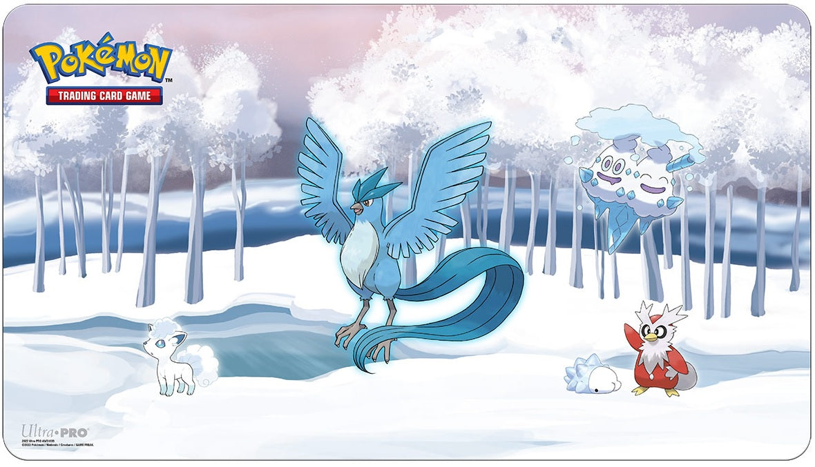 Pokemon Play Mat  Frosted Forest