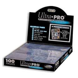 Ultra-Pro 9Pkt Platinum Single Page