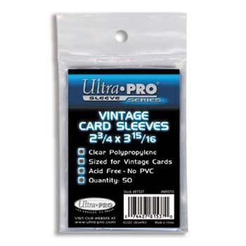 Ultra-Pro Card Sleeves Vintage 50 Ct