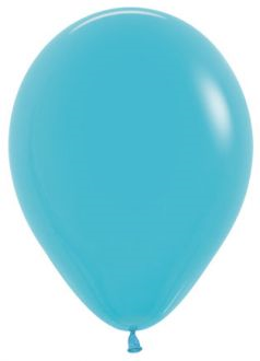 Balloon Latex 11 Inch Fashion Round Caribbean Blue