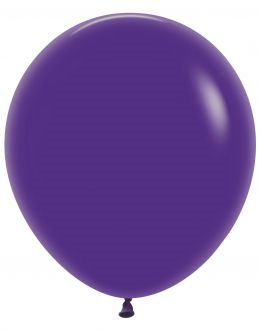 Balloon Latex 11 Inch Fashion Round Violet